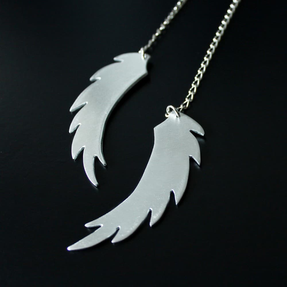 ogrlica,ručni rad,krila,metal,ptica,nakit