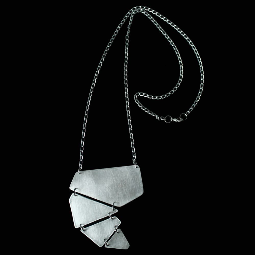 ogrlica,nakit,metal,ručni rad,moda,geometrijski