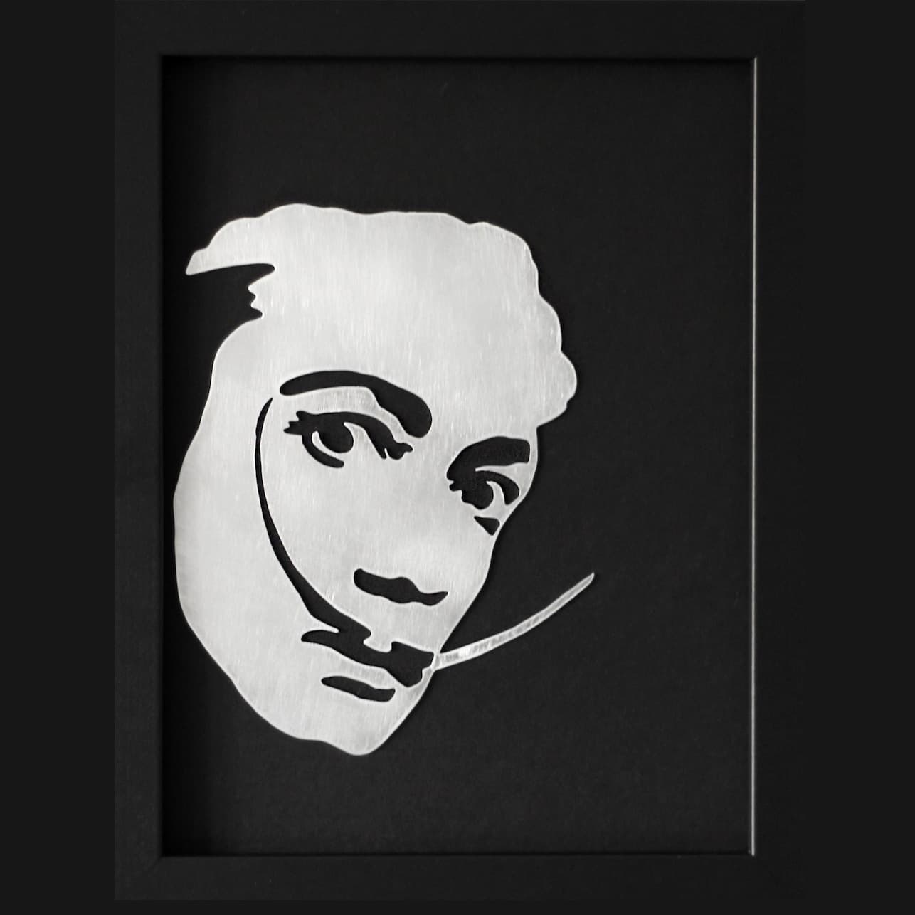 salvador dali, umjetnik, slikar, slika, home decor, ukras, metal, ručni rad